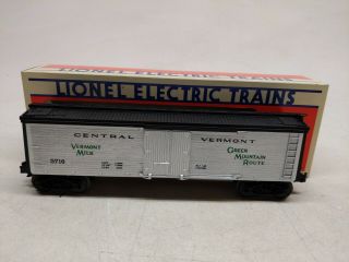 Vintage Lionel Central Vermont Woodside Reefer O Gauge Train Freight Car 6 - 5716