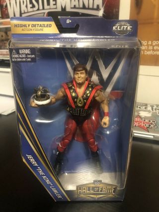 Wwe Mattel Jerry The King Lawler Hall Of Fame Elite Figure Target Exclusive