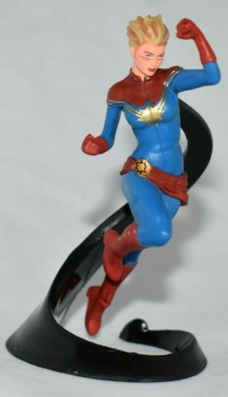 Disney Captain Marvel Figurine Cake Topper Avengers Carol Danvers Toy