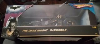 Hot Wheels Batman Dark Knight Batmobile Tumbler 1:18 Scale.  1 Week