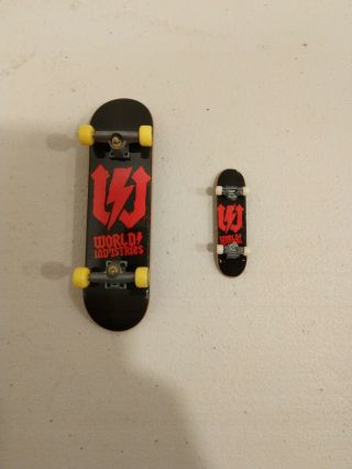 Tech Deck World Industries Mini Skateboards Fingerboards Set Rare