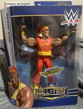 Wwf Wwe Mattel Elite “hall Of Fame” Hulk Hogan Target Exclusive Action Figure