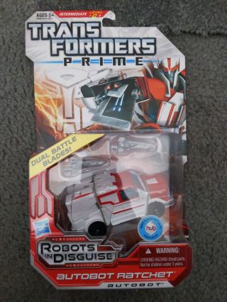 Transformers Prime Rid Robots In Disguise Deluxe Class Autobot Ratchet
