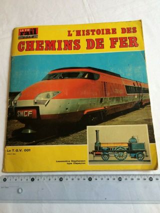 Album 1973 Vie Du Rail - Histoire Du Chemins De Fer En Vignettes
