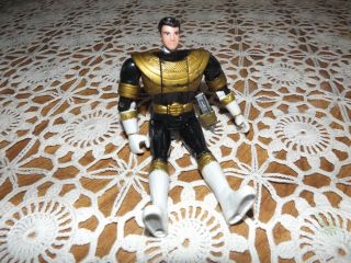 1996 Gold & Black Power Ranger Hero Series 5 Zeo Automorphin Gold Figure