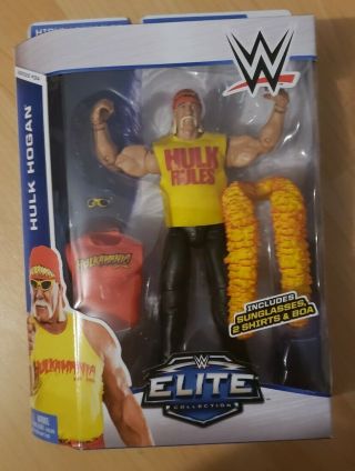 Wwe Mattel Elite Series 34 Hulk Hogan Moc