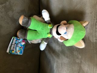 Little Buddy Toys Nintendo Flying Squirrel Luigi 9 " Plush