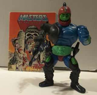 Vintage Trap Jaw - He - Man Masters Of The Universe Motu 1983 Malaysia