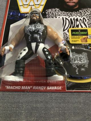 WWE Wrestling Retro Macho Man Randy Savage Action Figure Series 5 Mattel Hasbro 2