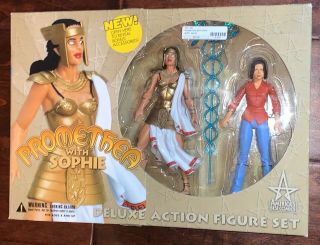Promethea with Sophie Deluxe Action Figure Set BONUS Accessories America Comics 2