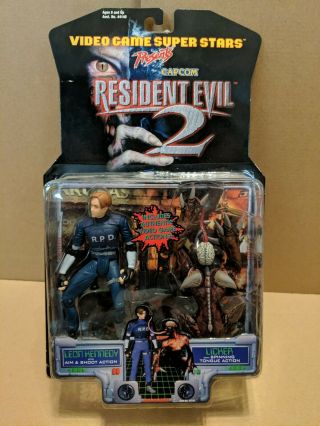 Resident Evil 2 Playstation / Capcom Figure Leon S.  Kennedy /licker 1998
