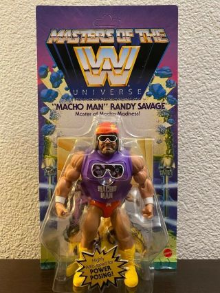 Masters Of The Wwe Universe Macho Man Randy Savage Figure