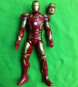 Marvel Legends Iron Man Mark 43 Xliii 6 " Avengers Age Of Ultron Thanos Series