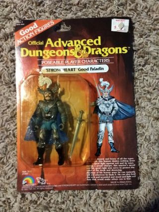 D&d Advanced Dungeons & Dragons Strongheart Good Paladin - Ljn Tsr Nrfb