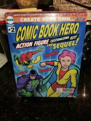 Emce Comic Book Hero Action Figure Customizing Kit