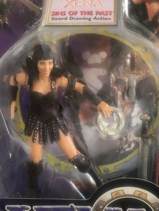 1998 ToyBiz Xena Sins of the Past - Sword Drawing Action Action Figure Vintage 2