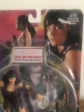 1998 ToyBiz Xena Sins of the Past - Sword Drawing Action Action Figure Vintage 3