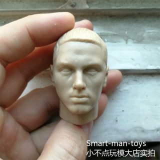 Blank Custom 1/6 Scale Head Sculpt Eminem Singer Unpainted As