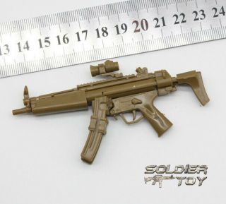 4d 1/6 Scale Heckler & Koch Mp5 Submachine Gun Model For 12 " Body