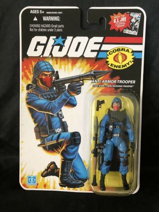 G.  I.  Joe 25th Anniversary Anti - Armor Trooper Cobra Bazooka Trooper 2008