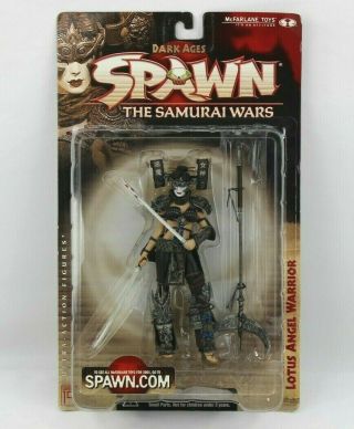 Mcfarlane Toys Dark Ages Spawn The Samurai Wars Lotus Angel Warrior Action Figur