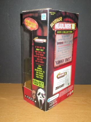 Scream Ghostface Horror Headliners XL Spencer ' s Exclusive 1999 3
