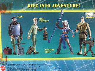 Disney ' s ATLANTIS The Lost Empire Collectible 4 Action Figure GIFT SET by MATTEL 3