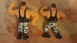 Vintage WWF WWE Action Figure The Bushwackers 2