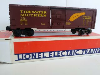 1986 Lionel 6 - 19200 Tidewater Southern Boxcar W/orig.  Box