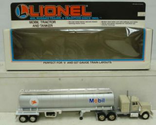 Lionel 6 - 12808 Mobil Tank - Tractor Trailer Truck Ln/box