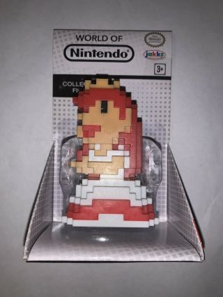 Jakks Pacific - World Of Nintendo - 2.  5 " Figure - 8 Bit Princess Peach