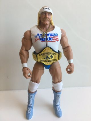 American Made Hulk Hogan Ringside Collectibles Exclusive Wwe Mattel Elite Figure