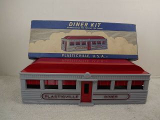 Plasticville Diner Kit De - 7 With Box