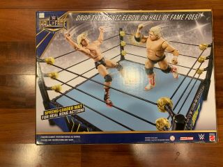 Mattel WWE Hall of Fame Retro WCW Ring NO Dusty Rhodes 3