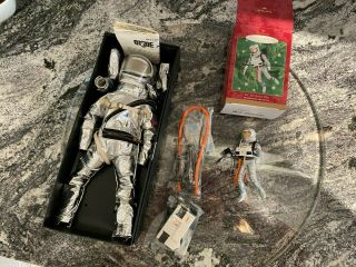 Vintage Gi Joe Official Space Capsule Spacesuit With Ornament