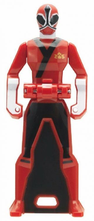 Power Rangers Sentai Legend Mini Key Megaforce Samurai Shinkenger Red