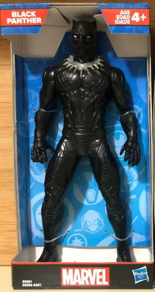 Marvel Black Panther 9” Action Figure By Hasbro.