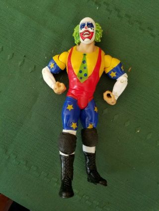 Wwe Wwf Doink The Clown Classic Action Figure W/ Both Knee Pads 2003 Jakks
