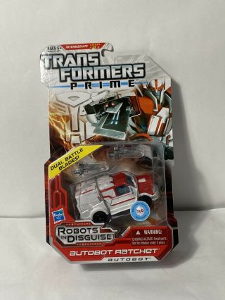 Transformers Prime Rid Robots In Disguise Deluxe Class Autobot Ratchet