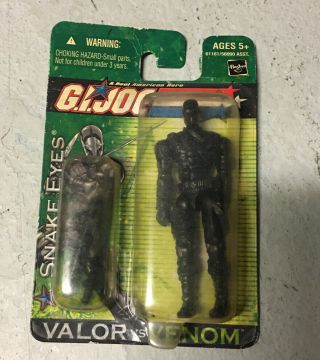 Gi Joe Snake Eyes 3.  75 " Action Figure Valor Vs Venom Dollar General V24
