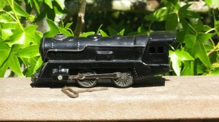 O Scale Gauge Marx Marline Tin Litho Wind Up Locomotive Train Engine