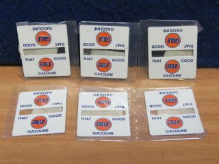 Lionel Reissue O For Fence Gulf Gasoline Signs X 6 591270