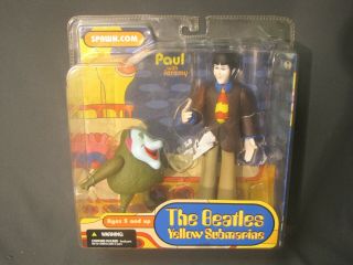 Mcfarlane Toys " The Beatles Yellow Submarine " Paul With Jeremy Toy