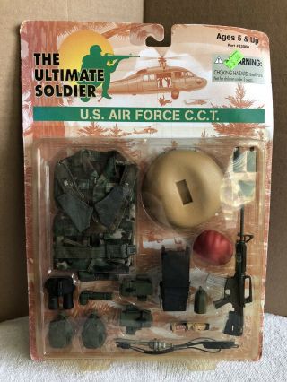 1998 The Ultimate Soldier 1:6 Scale Us Air Force Cct Set.  Nib