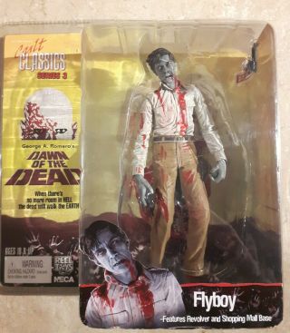 Neca Cult Classics Dawn Of The Dead Series 3 Zombie Flyboy Figure