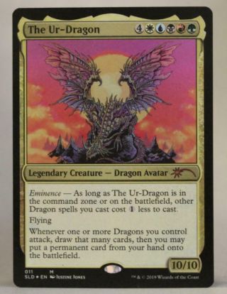 Mtg Magic: The Gathering Secret Lair Mythic Foil The Ur - Dragon Lightly Played