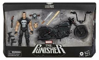 Marvel Legends Series 6 - Inch The Punisher With Motorcycle