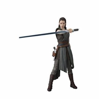 Sh S.  H.  Figuarts Rey The Last Jedi Figure Bandai Japan With Tracking