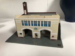 Ho Scale Fire Department Vintage Rare Htf
