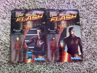 Funko Dc Comics The Flash And The Flash Unmasked Reaction 2015 Action Figures